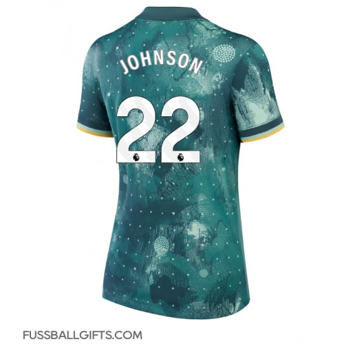 Tottenham Hotspur Brennan Johnson #22 Fußballbekleidung 3rd trikot Damen 2024-25 Kurzarm